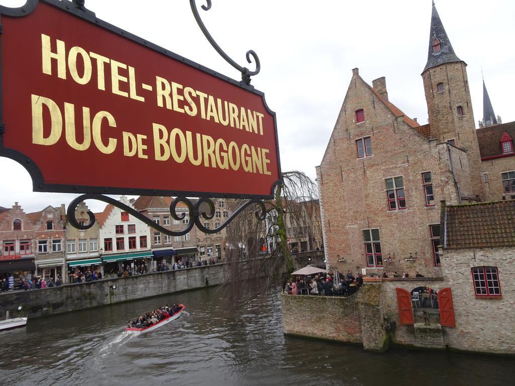 Hotel Duc De Bourgogne Bruges Exterior photo